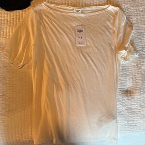 Abercrombie & Fitch Cream Top